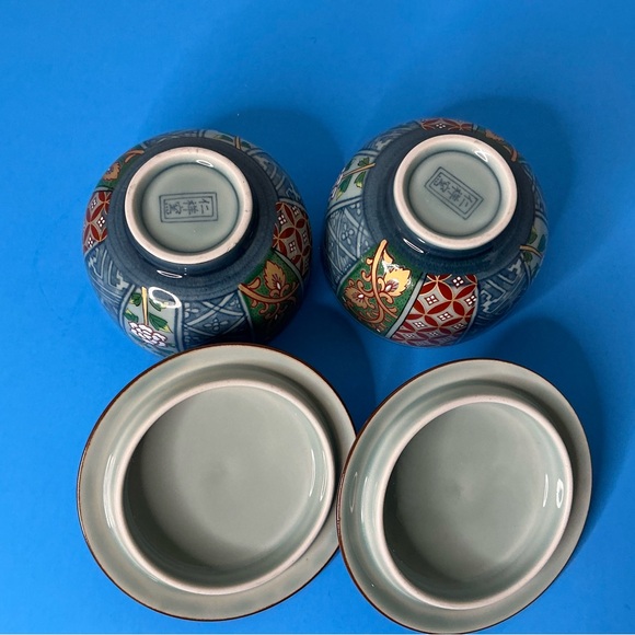 Colorful Patterned Ceramic Vases - Picture 3 of 10